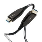 HDMI 2.0v 4K ARMOUR OPTICAL FIBER CABLE 10 METER